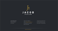 Desktop Screenshot of jacobholding.com