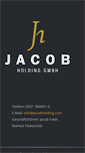 Mobile Screenshot of jacobholding.com